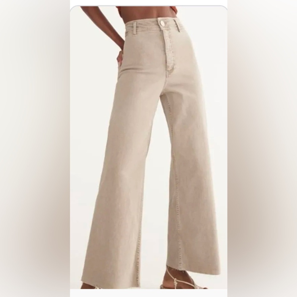 Zara The Marine Straight Stone Gray Grey Jean 2